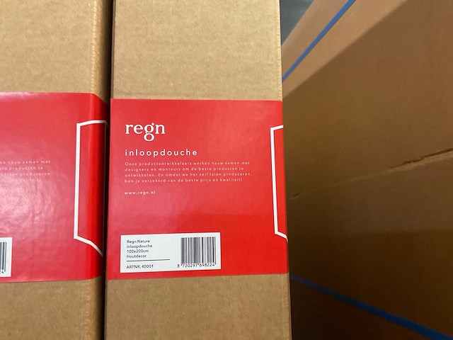 Regn nature inloopdouche 100x200 cm - afbeelding 2 van  3