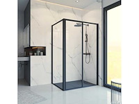 Regn outline douche cabine 120x80 cm (2x) - afbeelding 2 van  6