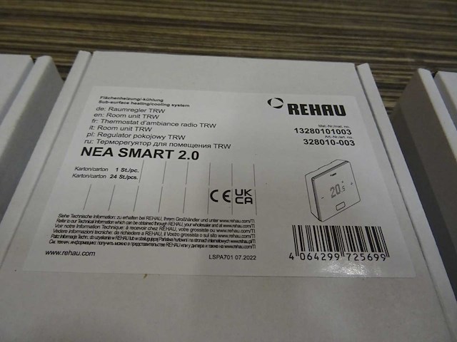 Rehau - nea smart 2.0 - thermostaat (3x) - afbeelding 3 van  3