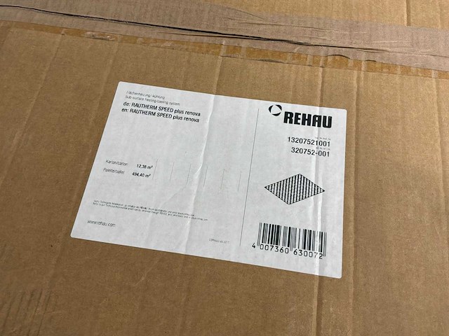 Rehau rautherm speed k renova verlegplaat (28x) - afbeelding 8 van  9