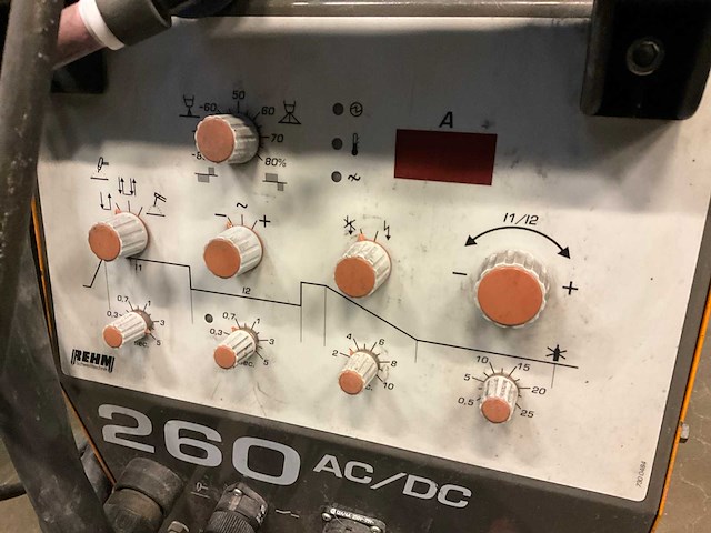 Rehm 260 ac/dc tig-lasmachine - afbeelding 4 van  9