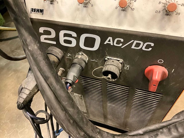 Rehm 260 ac/dc tig-lasmachine - afbeelding 5 van  9