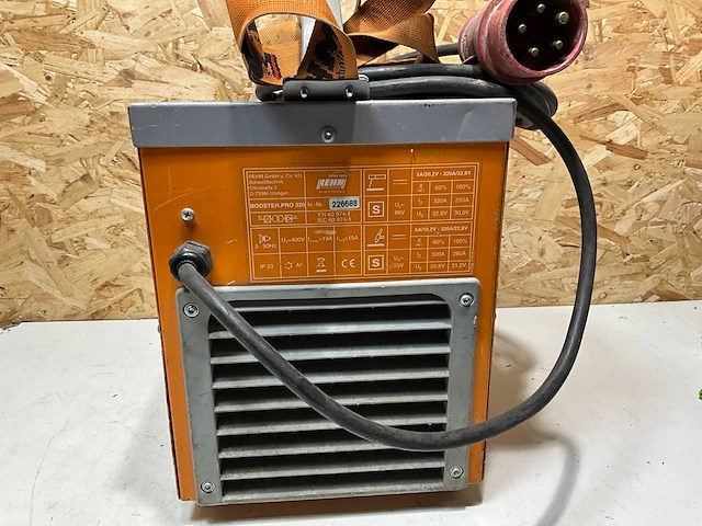 Rehm booster pro 320 elektrodenlasinverter - afbeelding 8 van  9