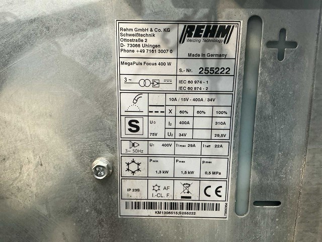 Rehm mega.puls lasapparaat - afbeelding 7 van  9