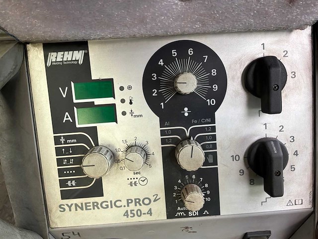 Rehm synergic.pro2 450-4 mig lasapparaat - afbeelding 12 van  13