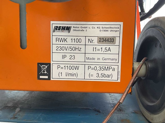 Rehm tiger 170 dc lasapparaat - afbeelding 8 van  8