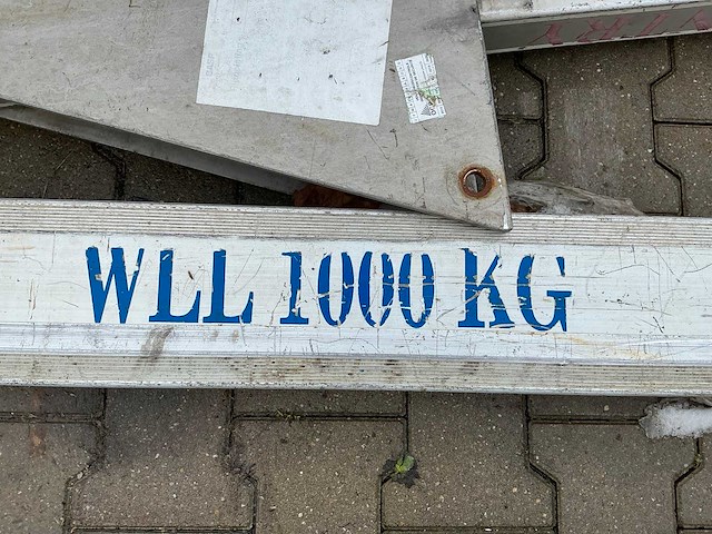 Reid lifting limited porta gantry aluminium portaalkraan - afbeelding 5 van  6