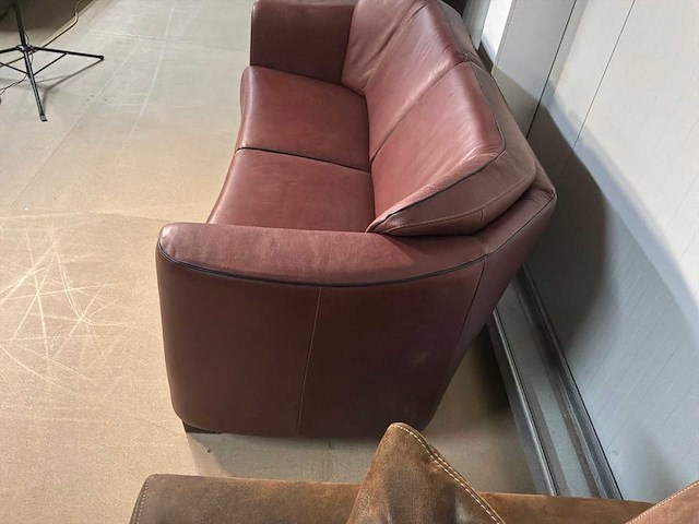 Reims leren bankstel - afbeelding 2 van  10