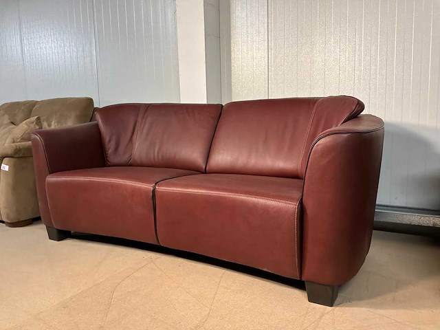 Reims leren bankstel - afbeelding 1 van  10