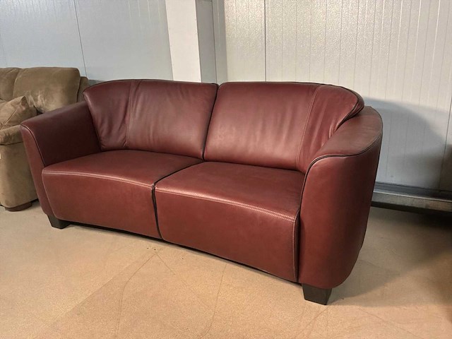 Reims leren bankstel - afbeelding 7 van  10