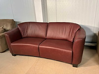 Reims leren bankstel - afbeelding 8 van  10