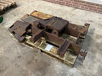 Reims/fendt frontgewicht (5x) - afbeelding 1 van  6