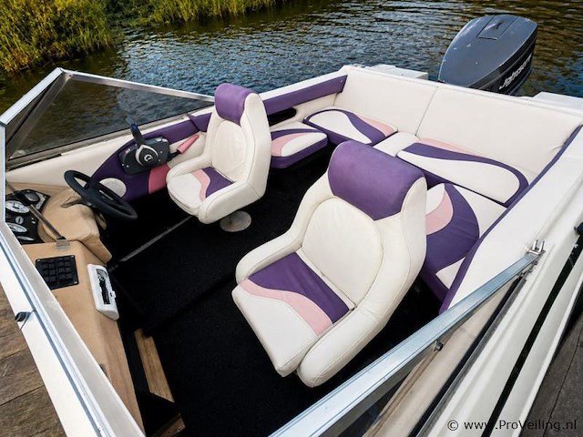 Reinell 520 speedboot | johnson gt150 v6 2-takt - afbeelding 2 van  19