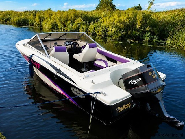 Reinell 520 speedboot | johnson gt150 v6 2-takt - afbeelding 4 van  19