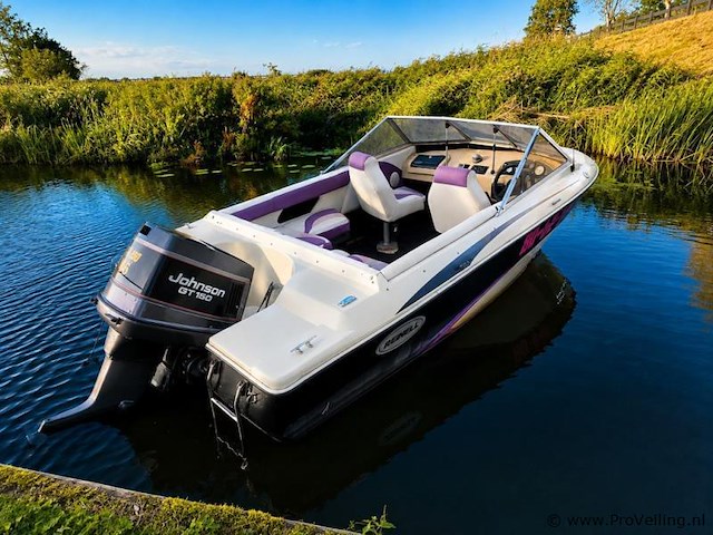 Reinell 520 speedboot | johnson gt150 v6 2-takt - afbeelding 9 van  19