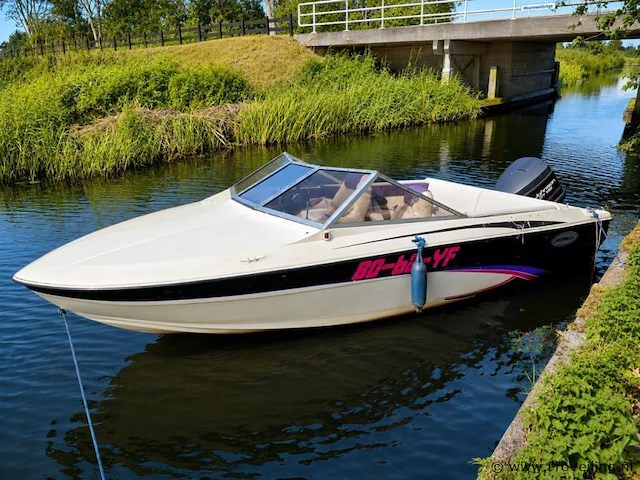 Reinell 520 speedboot | johnson gt150 v6 2-takt - afbeelding 1 van  19