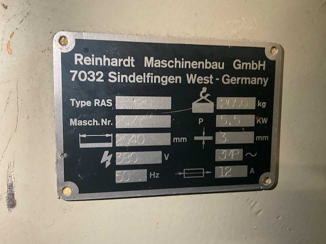 Reinhard 83.20 guillotineschaar - afbeelding 3 van  10