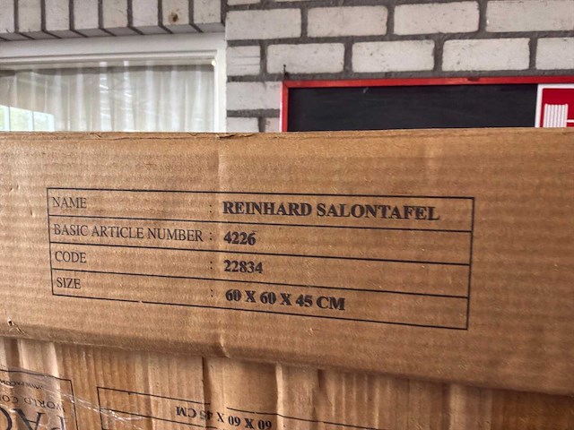 Reinhard salontafel (2x) - afbeelding 7 van  7