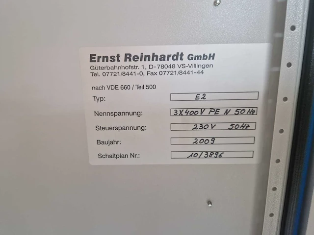 Reinhardt - e2 - overige metaalbewerkingmachines - 2009 - afbeelding 2 van  14