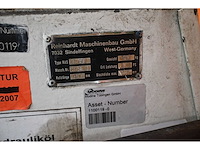 Reinhardt ras 12.60 felsmachine - afbeelding 3 van  4