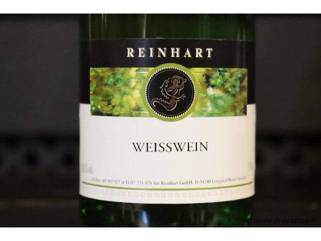 Reinhart weisswein - 6 flessen á 1ltr - afbeelding 3 van  4