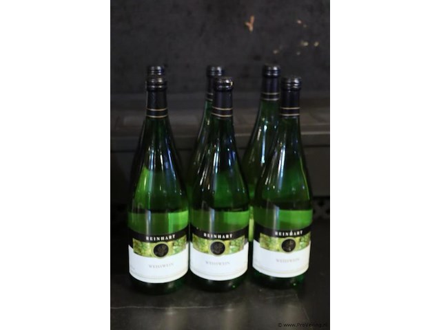 Reinhart weisswein - 6 flessen á 1ltr - afbeelding 1 van  4