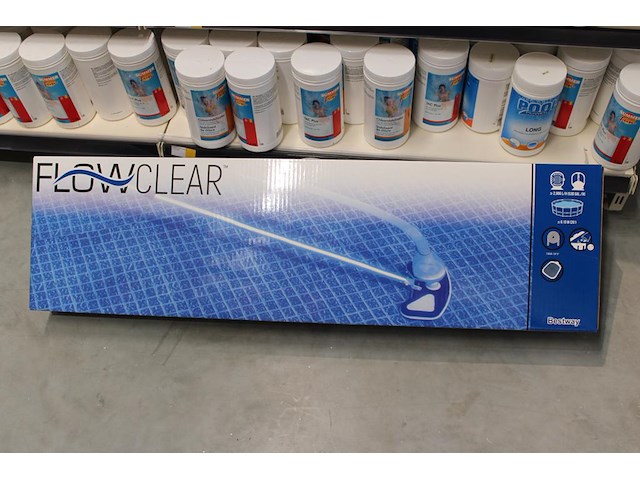 Reinigingskit voor zwembaden bestway flow clear. - afbeelding 1 van  3