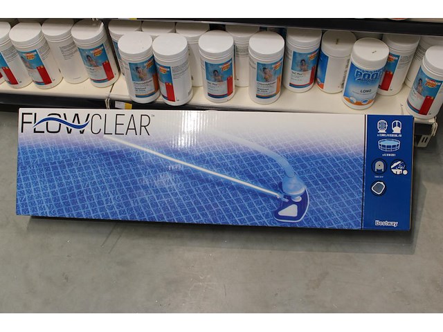 Reinigingskit voor zwembaden bestway flow clear. - afbeelding 1 van  3
