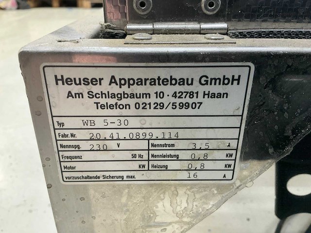 Reinigingsmachine ultrasoon - afbeelding 4 van  4
