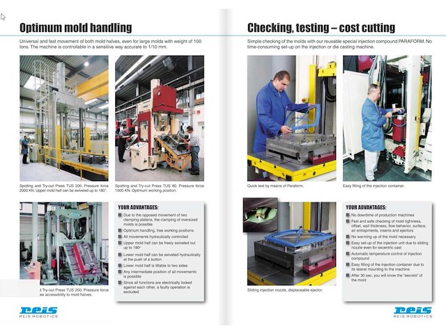 Reis tus 90 ok-40 hydraulische pers - afbeelding 7 van  17