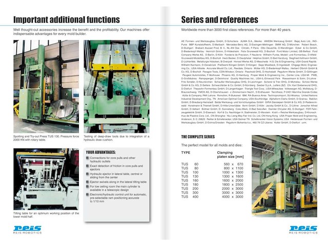 Reis tus 90 ok-40 hydraulische pers - afbeelding 8 van  17