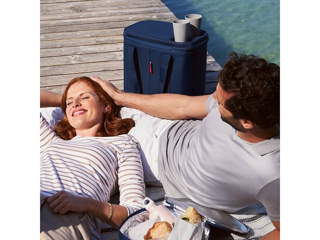 Reisenthel coolerbag xl koeltas 30l navy blauw - afbeelding 3 van  3