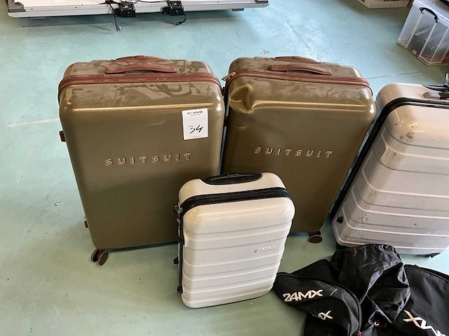 Reiskoffer (4x) - afbeelding 4 van  7