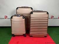 Reiskoffer set 20"- 26"- 28" rosé gold