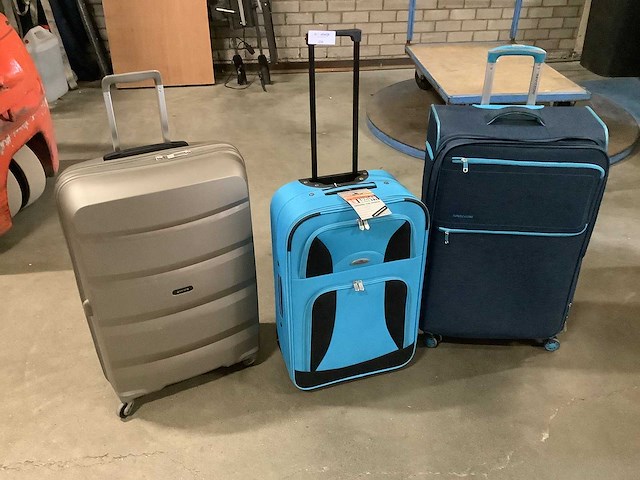 Reiskoffers (3x) - afbeelding 1 van  4
