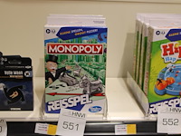Reispellen hasbro monopoly, 2 stuks. - afbeelding 1 van  2
