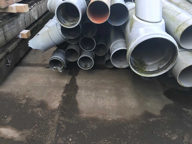 Rek pvc buizen - afbeelding 2 van  3