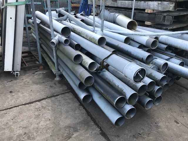 Rek pvc buizen - afbeelding 3 van  4