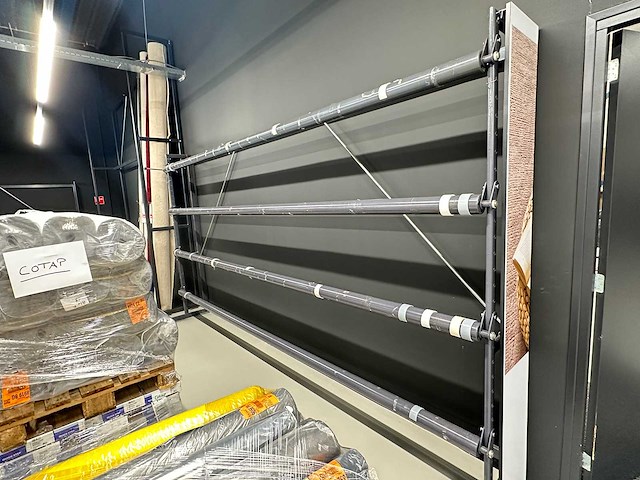 Rek voor vloerbedekking (10x) - afbeelding 6 van  6