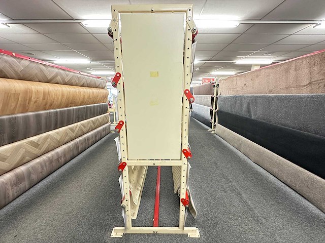 Rek voor vloerbedekking (10x) - afbeelding 3 van  8