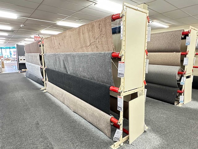 Rek voor vloerbedekking (10x) - afbeelding 4 van  8