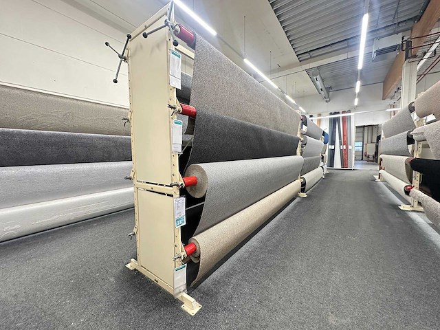 Rek voor vloerbedekking (13x) - afbeelding 8 van  9