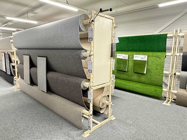 Rek voor vloerbedekking (15x) - afbeelding 2 van  8