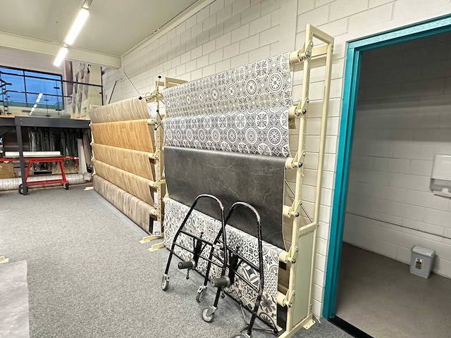 Rek voor vloerbedekking (15x) - afbeelding 7 van  8