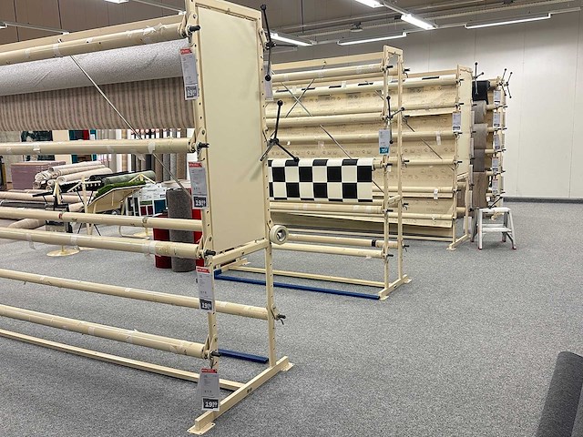 Rek voor vloerbedekking (9x) - afbeelding 5 van  8