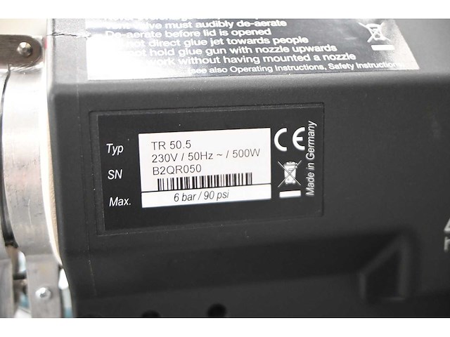 Reka klebetechnik tr 50.5 verwarmd lijmpistool - afbeelding 6 van  7