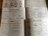 Reken & taalboekjes 4stuks onbeschreven - afbeelding 2 van  2