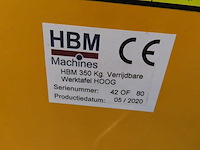 Reko - 1996 - rp500 - hydraulische ponsmachine op heftafel - afbeelding 5 van  5