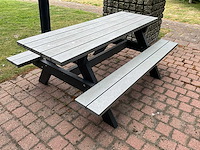 Rekupro - picknicktafel 180x134x74 cm - afbeelding 1 van  5