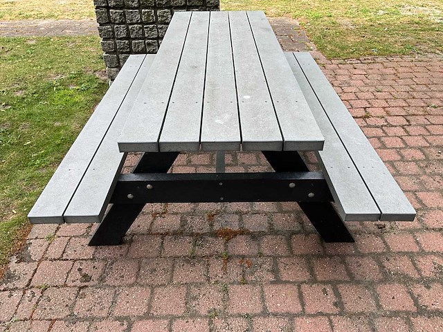 Rekupro - picknicktafel 180x134x74 cm - afbeelding 2 van  5